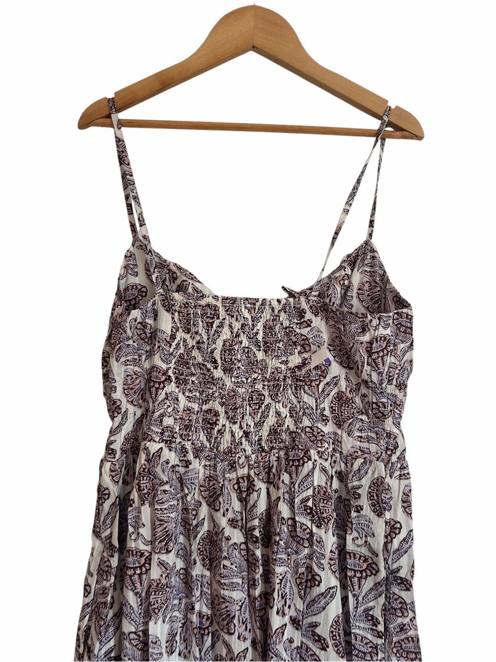 Ulla Johnson Aydin Print Tiered Cotton Sundress - Picture 6 of 9